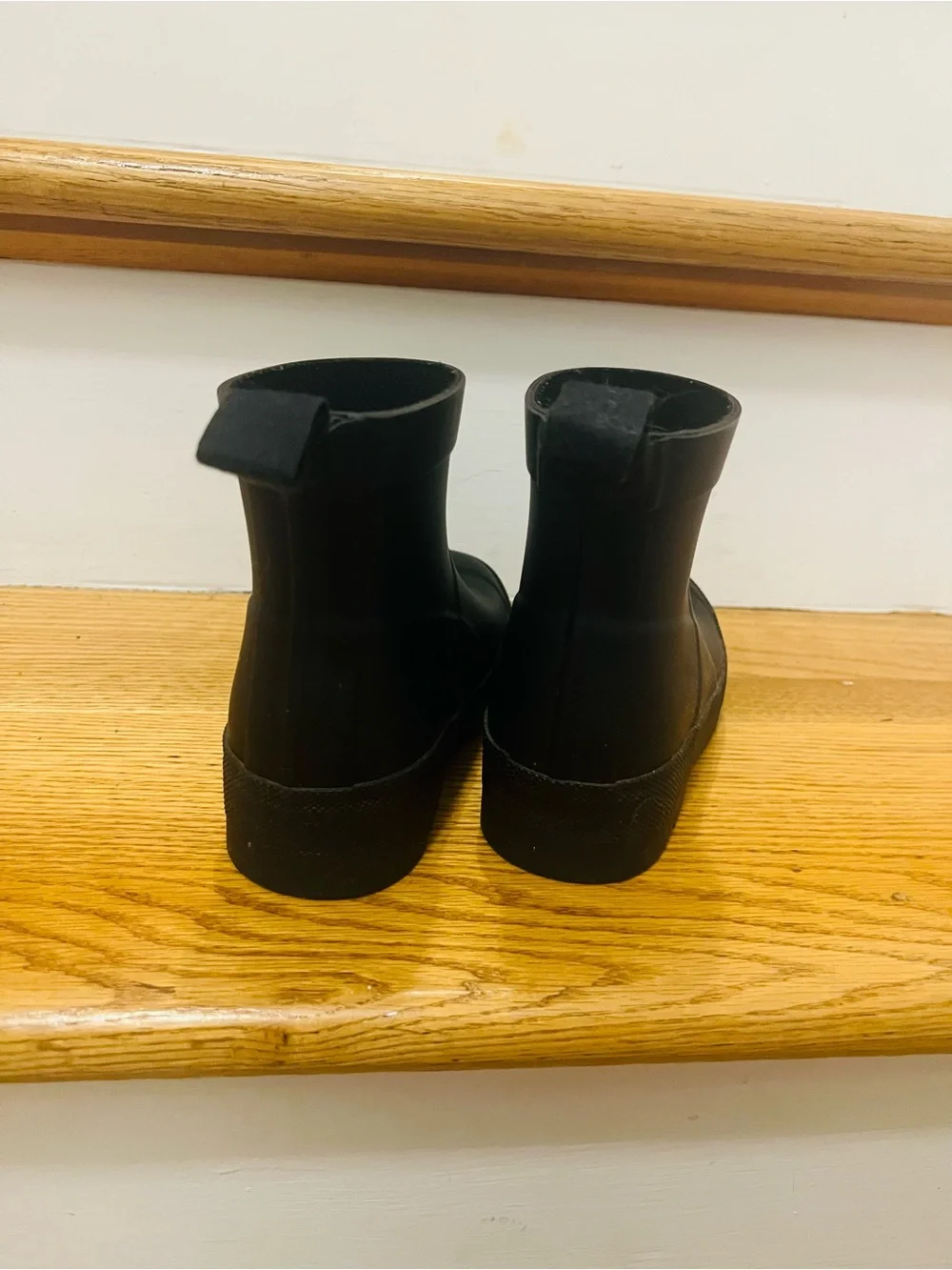 Kids Hunter Boots Black Waterproof Rain Boots 11 boys